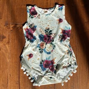 Brand New with Tags 18-24
Month Romper & Headband/ Tie